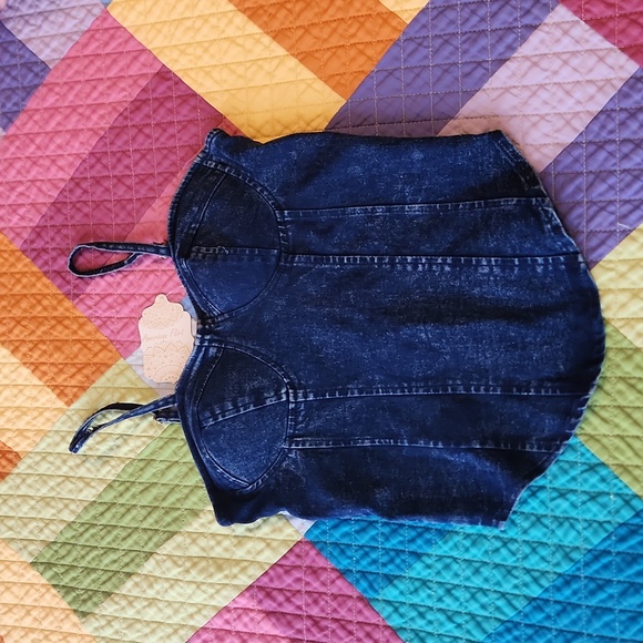 Denim bustier - Picture 1 of 4